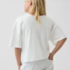 Oversized T-shirt med vid halsringning för barn