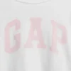 Oversized T-shirt med vid halsringning för barn