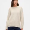 Oversized-tröja i 100 % bomull