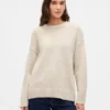 Oversized-tröja i 100 % bomull