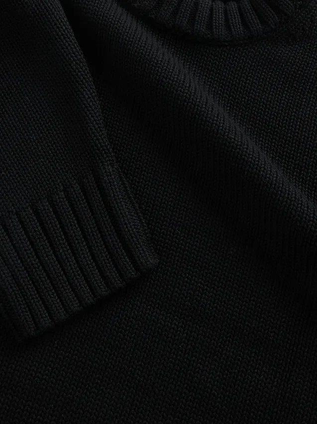 Oversized-tröja i 100 % bomull