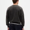 Oversized-tröja i tjockt tyg för vuxna