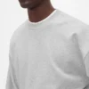 Oversized-tröja i tjockt tyg för vuxna
