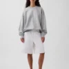 Oversized-tröja i tjockt tyg för vuxna