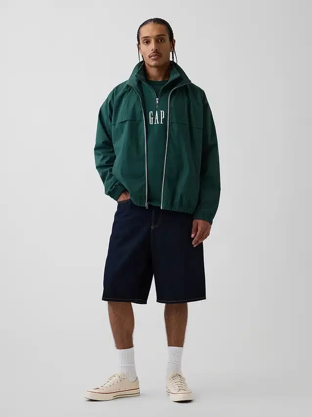 Oversized träningsjacka