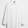 Oversized tunika i linneblandning
