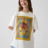 Oversized tunika-T-shirt för barn med Minions-motiv