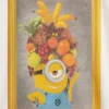 Oversized tunika-T-shirt för barn med Minions-motiv