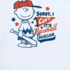 Peanuts-baseballtröja med korta ärmar för småbarn: Charlie Brown – Sorry I Can’t