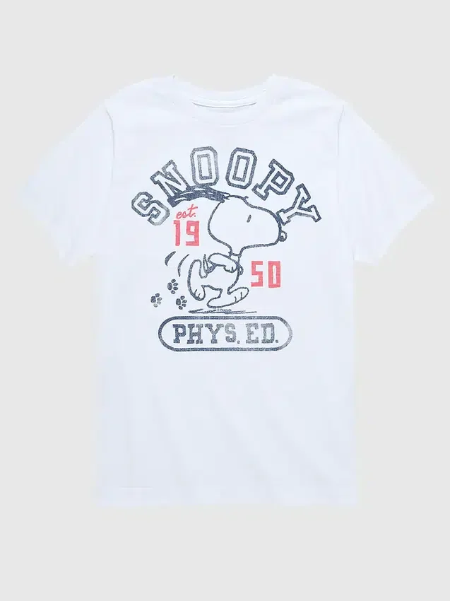 Peanuts Snoopy kortärmade T-shirt för barn