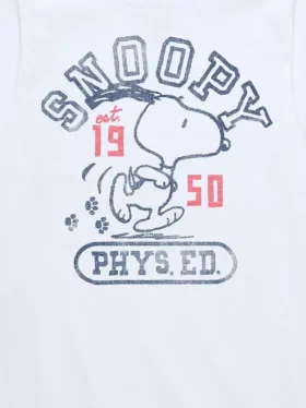 Peanuts Snoopy kortärmade T-shirt för barn