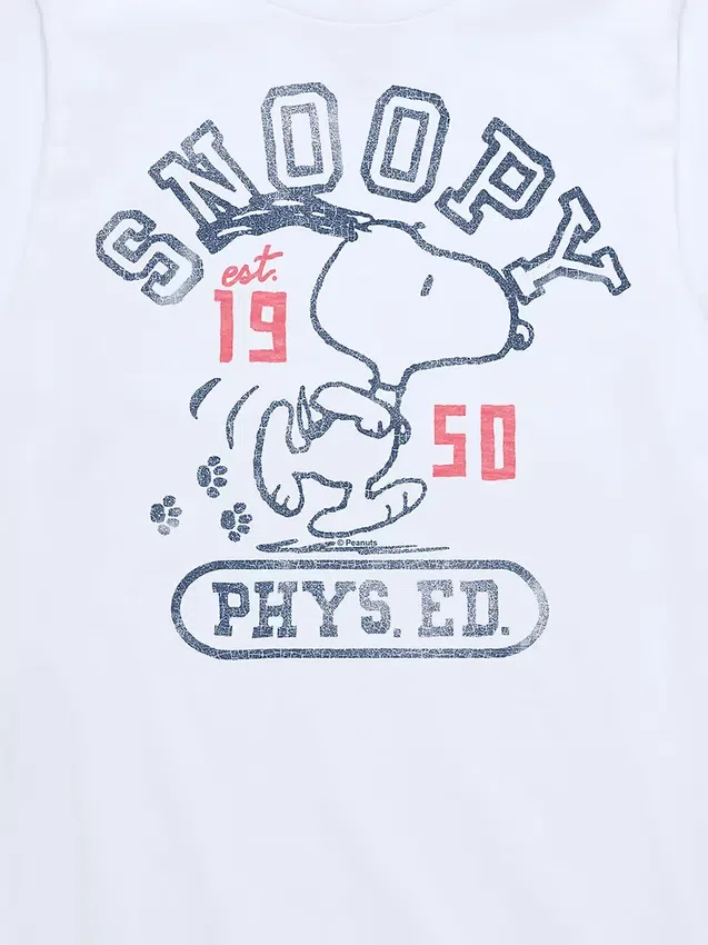 Peanuts Snoopy kortärmade T-shirt för barn