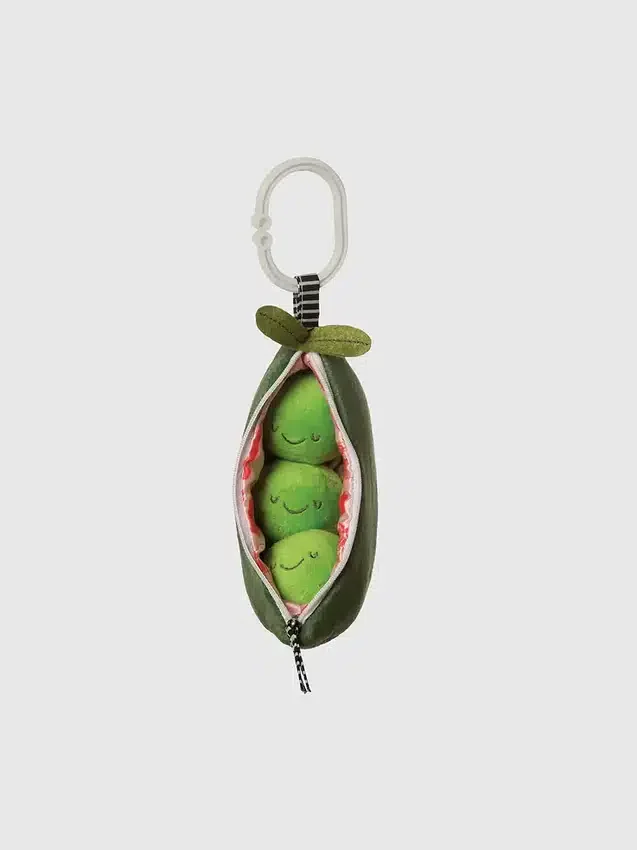 Peas in a Pod – skallra och pipande reseleksak