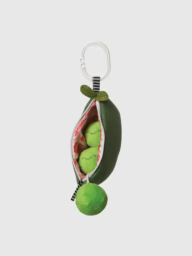 Peas in a Pod – skallra och pipande reseleksak