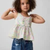 Peplum-linne med rosett för Baby & Småbarn