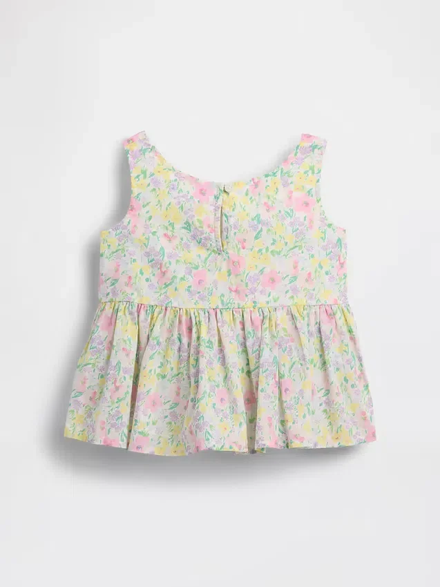 Peplum-linne med rosett för Baby & Småbarn