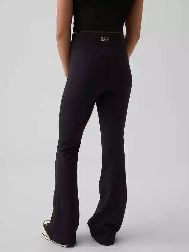 Performance-leggings med utsvängda ben för barn