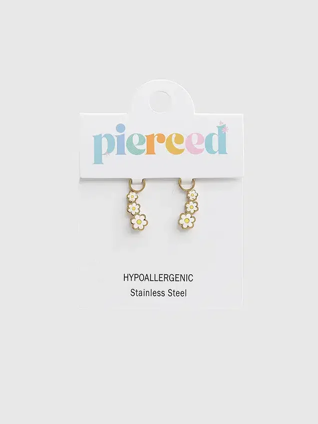 Pierced Co Daisy Crawler-berlock för huggie-örhängen