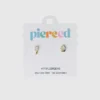 Pierced Co födelsedagsfestörhängen med skruvfäste