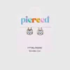Pierced Co-kattberlocker för Huggie-örhängen