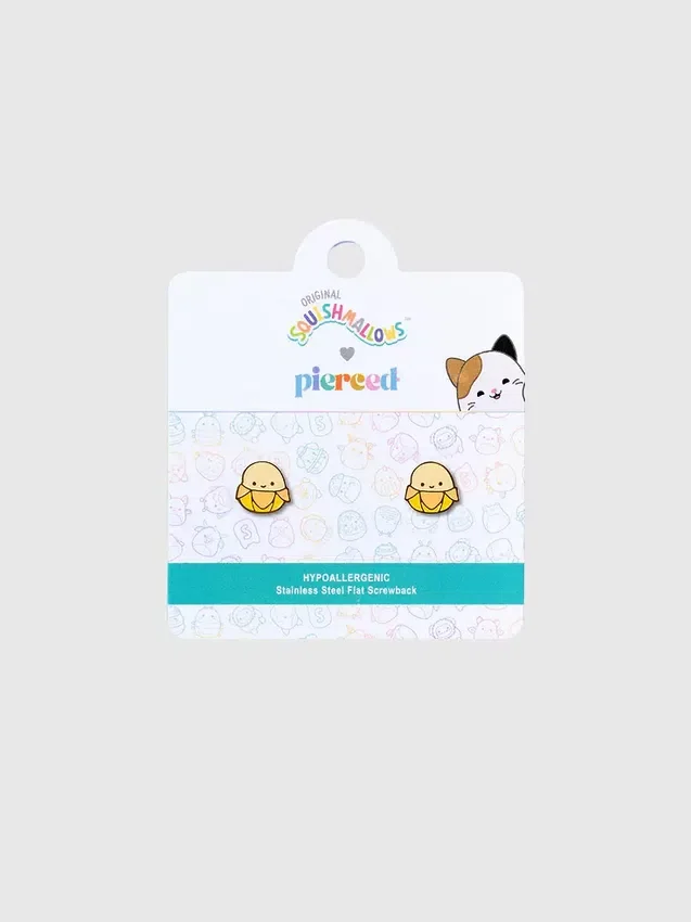 Pierced Co Squishmallows Junie örhängen med skruvstift