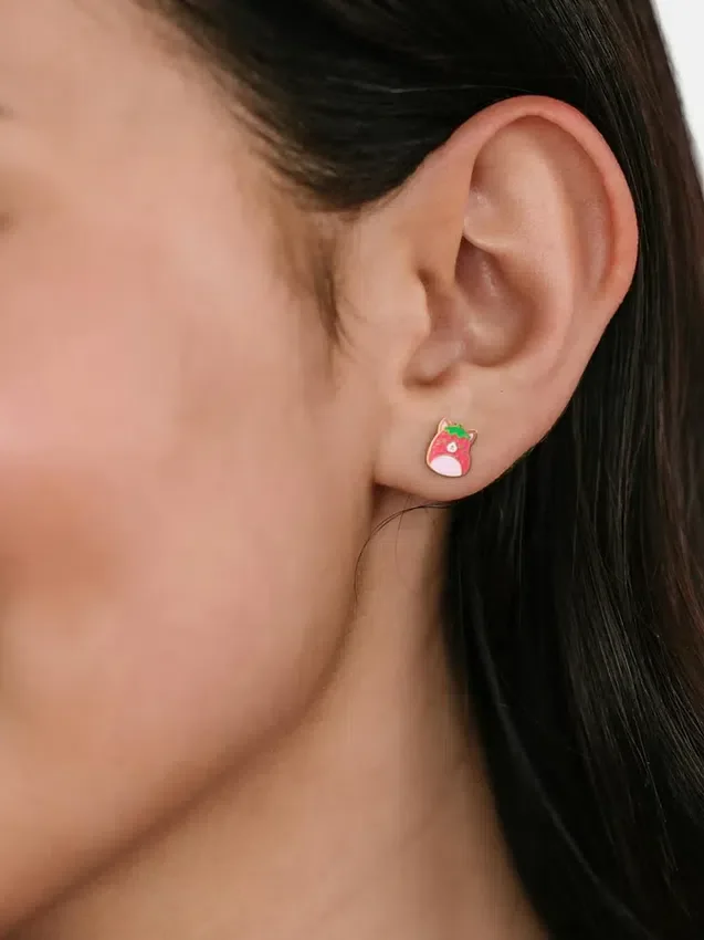 Pierced Co Squishmallows Olma örhängen med skruvstift