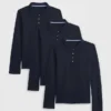 Pikétröja för barn (3-pack)