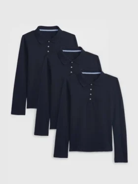 Pikétröja för barn (3-pack)