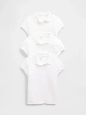 Pikétröja för barn (3-pack)