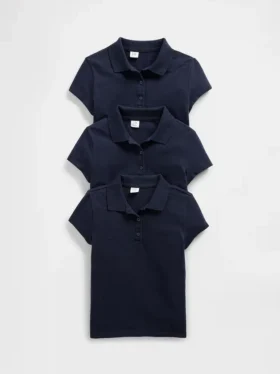Pikétröja för barn (3-pack)