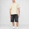 Piqué-T-shirt i avslappnad passform