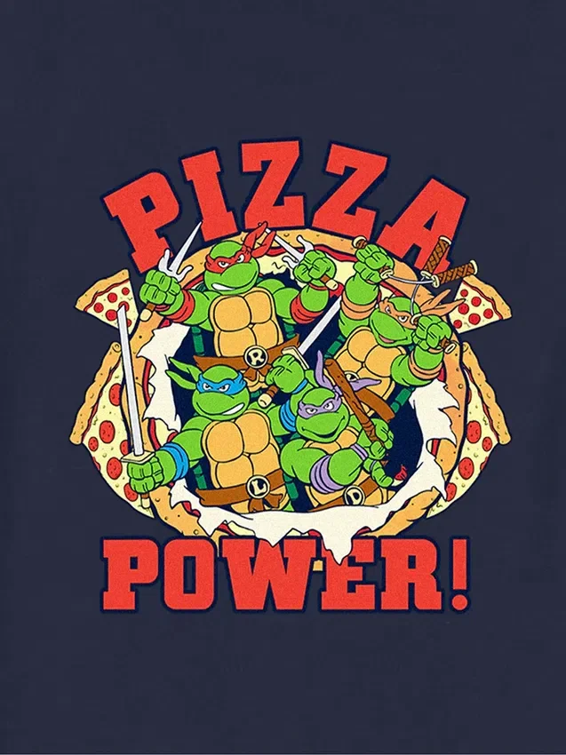 Pizza Power-T-shirt för småbarn med Teenage Mutant Ninja Turtles