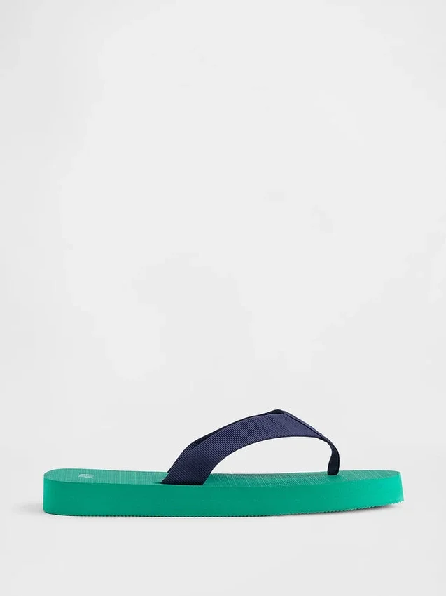 Platform-flip-flops i canvas