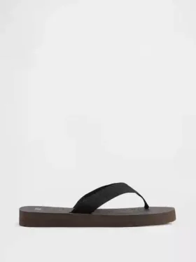 Platform-flip-flops i canvas
