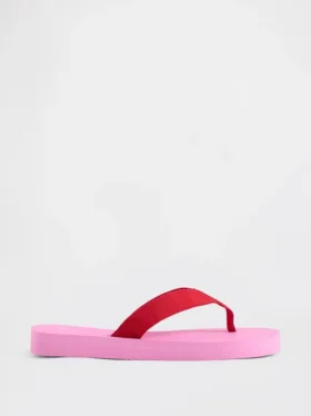 Platform-flip-flops i canvas