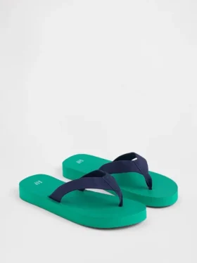 Platform-flip-flops i canvas