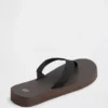 Platform-flip-flops i canvas