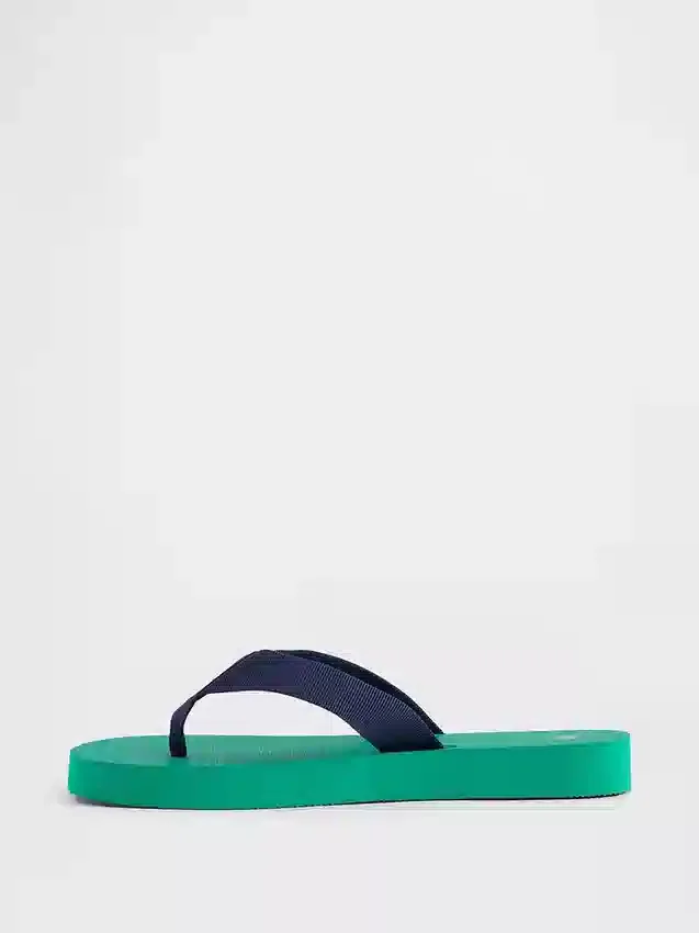 Platform-flip-flops i canvas