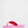 Platform-flip-flops i canvas