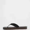 Platform-flip-flops i canvas
