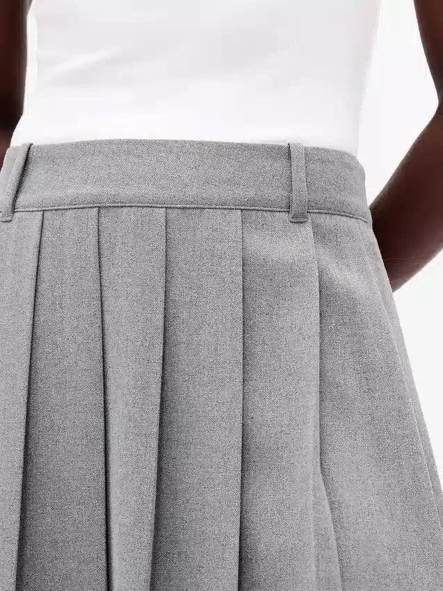 Plisserad miniskort