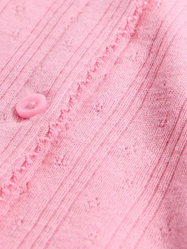 Pointelle-ribbad topp för Baby & Småbarn