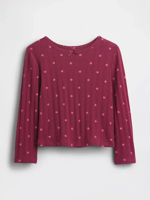 Pointelle-T-shirt för Baby & Småbarn
