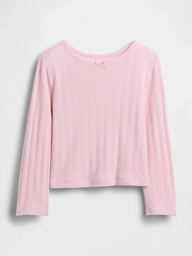 Pointelle-T-shirt för Baby & Småbarn