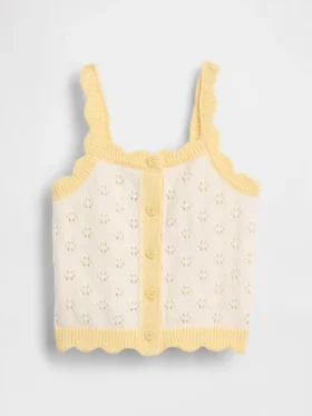 Pointelle-tröja med färgblock för Baby & Småbarn