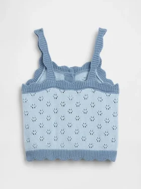 Pointelle-tröja med färgblock för Baby & Småbarn