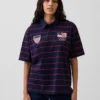 Polo-tröja för vuxna med Team USA-motiv