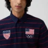 Polo-tröja för vuxna med Team USA-motiv