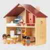 Poppets dockhus för småbarn