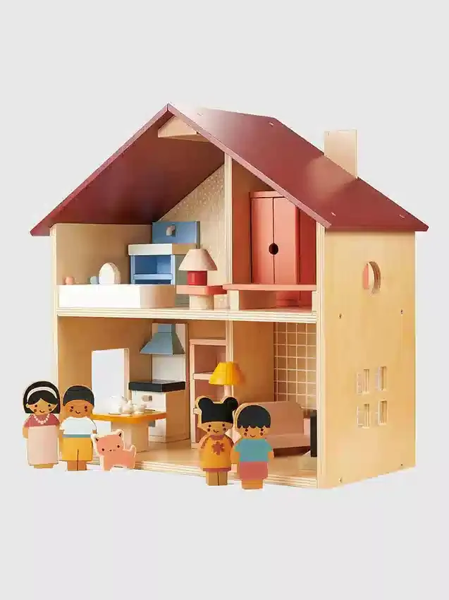 Poppets dockhus för småbarn